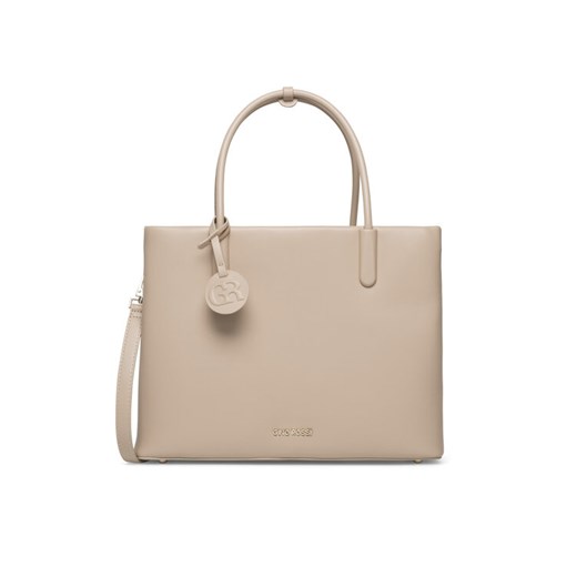 Torebka Gino Rossi OJ-82713 Beżowy ze sklepu eobuwie.pl w kategorii Torby Shopper bag - zdjęcie 182040005