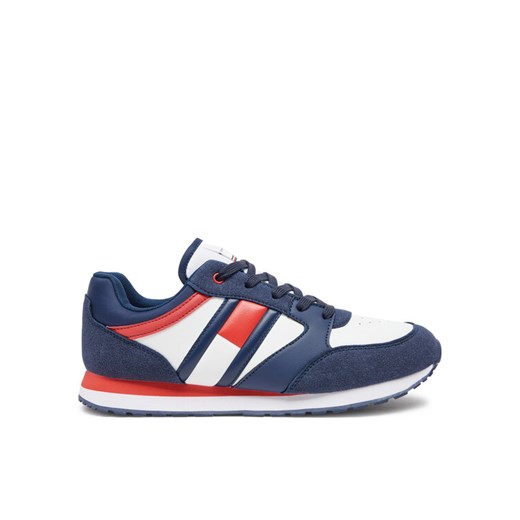 Sneakersy Tommy Hilfiger T3X9-33664-1269Y Granatowy ze sklepu eobuwie.pl w kategorii Buty sportowe dziecięce - zdjęcie 182040017