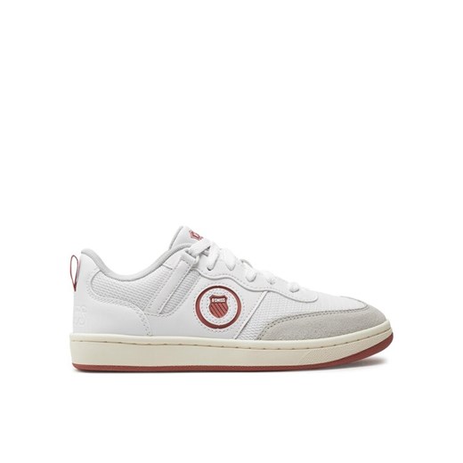 Sneakersy K-Swiss K-Varsity 99075-962-M Biały ze sklepu eobuwie.pl w kategorii Buty sportowe damskie - zdjęcie 182040147