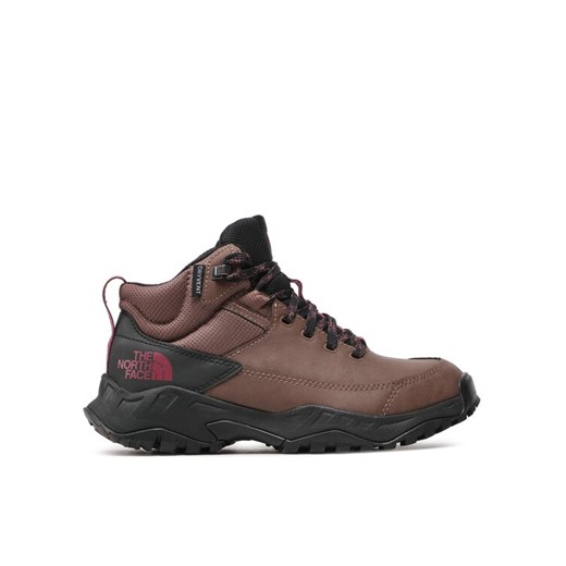 Trekkingi The North Face Storm Strike III Wp NF0A5LWG7T41 Brązowy ze sklepu eobuwie.pl w kategorii Buty trekkingowe damskie - zdjęcie 182040158