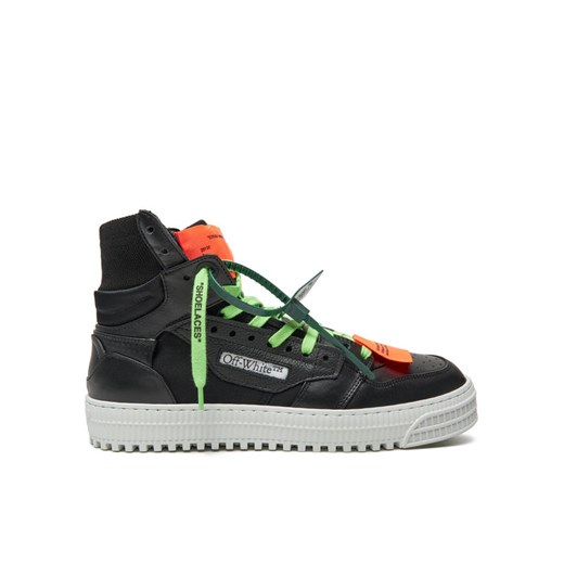 Sneakersy Off-White OMIA065S22LEA0031010 Czarny ze sklepu eobuwie.pl w kategorii Buty sportowe męskie - zdjęcie 182040185