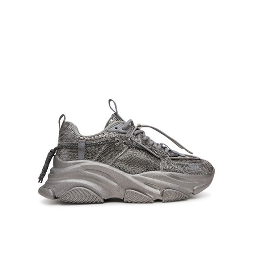 Sneakersy Steve Madden Vault 2R SM11003549 Srebrny ze sklepu eobuwie.pl w kategorii Buty sportowe damskie - zdjęcie 182040187