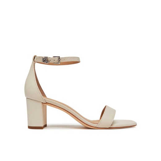Sandały LAUREN RALPH LAUREN Logan 802935561001 Biały ze sklepu eobuwie.pl w kategorii Sandały damskie - zdjęcie 182040206