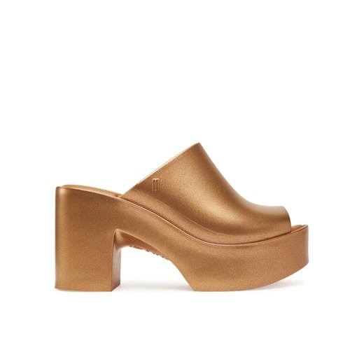 Klapki Melissa Melissa Mule Hype Metallic Ad 36497 Złoty ze sklepu eobuwie.pl w kategorii Klapki damskie - zdjęcie 182040255