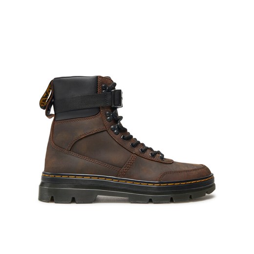 Glany Dr. Martens Combs Tech Leather 27804201 Brązowy ze sklepu eobuwie.pl w kategorii Buty zimowe męskie - zdjęcie 182040256