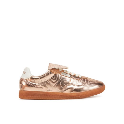 Sneakersy Steve Madden Eforma SM11003559 Złoty ze sklepu eobuwie.pl w kategorii Buty sportowe damskie - zdjęcie 182040318