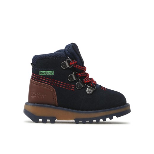 Trzewiki Kickers Kicknature 878760-10 M Granatowy ze sklepu eobuwie.pl w kategorii Buty zimowe dziecięce - zdjęcie 182040339