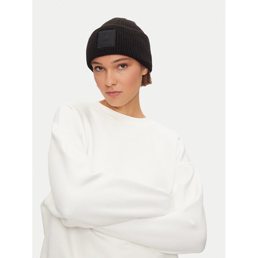 Czapka adidas Cuffed Beanie IY5255 Czarny ze sklepu eobuwie.pl w kategorii Czapki zimowe męskie - zdjęcie 182040365