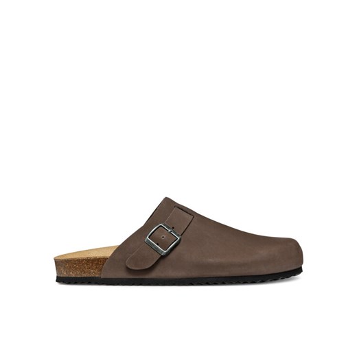 Klapki Geox U Sandal Ghita U559VC 00032 C6024 Brązowy ze sklepu eobuwie.pl w kategorii Klapki męskie - zdjęcie 182040447