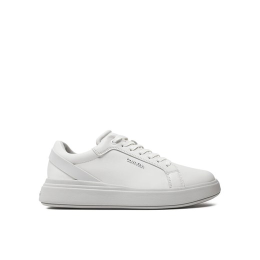 Sneakersy Calvin Klein Low Top Lace Up W/ Stripe HM0HM01494 Biały Calvin Klein 45 eobuwie.pl