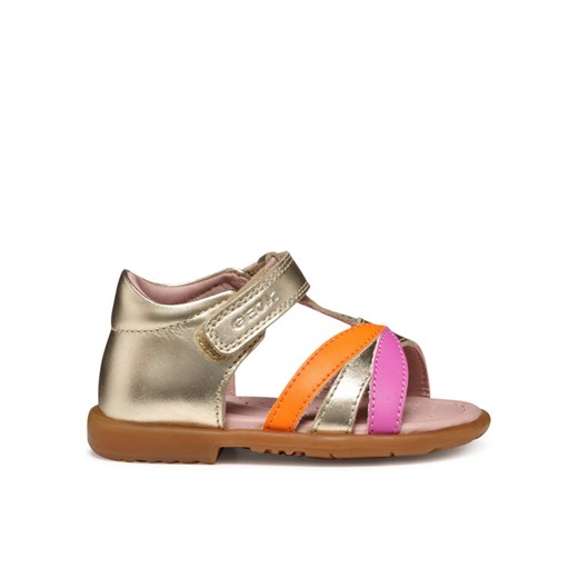 Sandały Geox B Verred B5521A 044BC C2010 M Złoty ze sklepu eobuwie.pl w kategorii Sandały dziecięce - zdjęcie 182040525