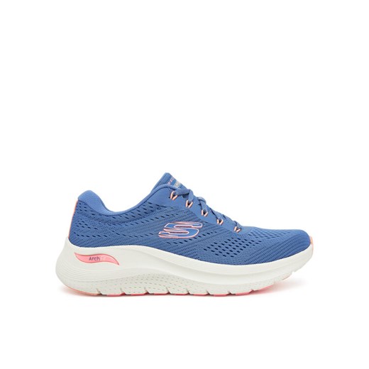 Sneakersy Skechers Arch Fit 2.0-Big League 150051/BLPK Niebieski ze sklepu eobuwie.pl w kategorii Buty sportowe damskie - zdjęcie 182040588