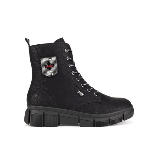 Botki Rieker X3410-00 Czarny ze sklepu eobuwie.pl w kategorii Botki - zdjęcie 182040657