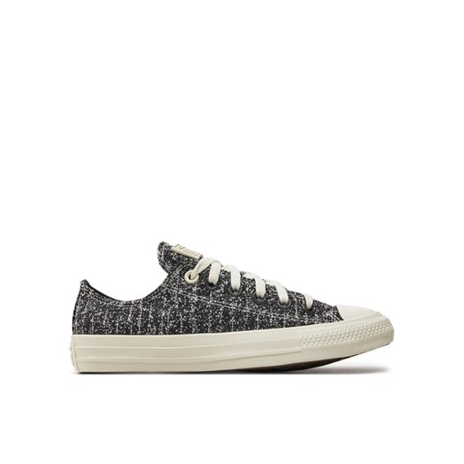 Trampki Converse Chuck Taylor All Star Ox 571355C Czarny ze sklepu eobuwie.pl w kategorii Trampki damskie - zdjęcie 182040679