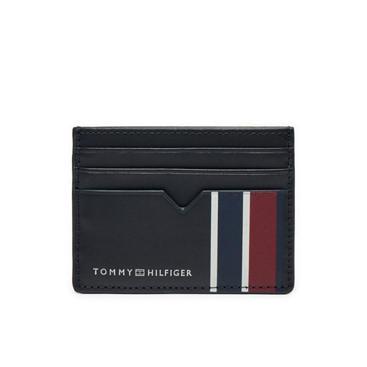 Etui na karty kredytowe Tommy Hilfiger Th Corp Cc Holder AM0AM12780 Granatowy ze sklepu eobuwie.pl w kategorii Portfele męskie - zdjęcie 182040745