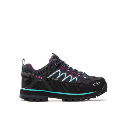 Trekkingi CMP Moon Low Wmn Trekking Shoe Wp 31Q4786 Czarny ze sklepu eobuwie.pl w kategorii Buty trekkingowe damskie - zdjęcie 182040755
