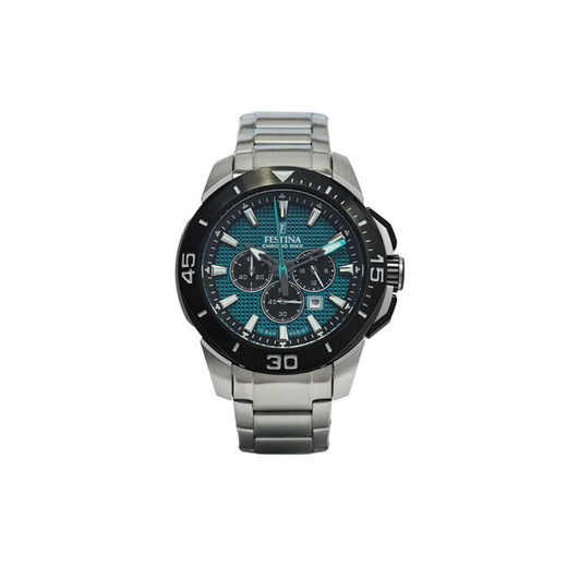 Zegarek Festina Chrono Bike 20641/3 Srebrny ze sklepu eobuwie.pl w kategorii Zegarki - zdjęcie 182040806