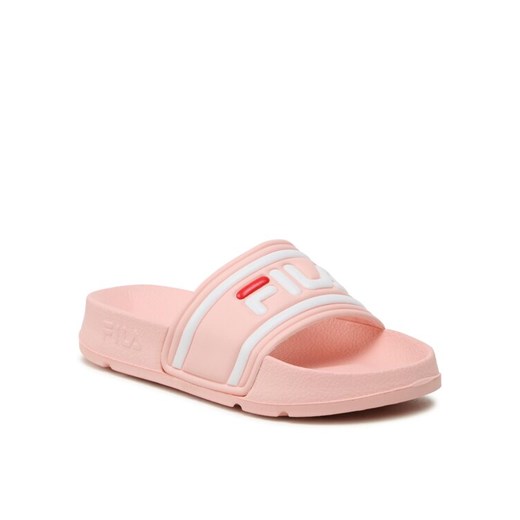 Klapki Fila Morro Bay Slipper Kids 1010934.40063 Różowy ze sklepu eobuwie.pl w kategorii Klapki dziecięce - zdjęcie 182040827
