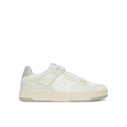 Sneakersy Guess FMJVIN PEL12 Écru ze sklepu eobuwie.pl w kategorii Buty sportowe męskie - zdjęcie 182040837