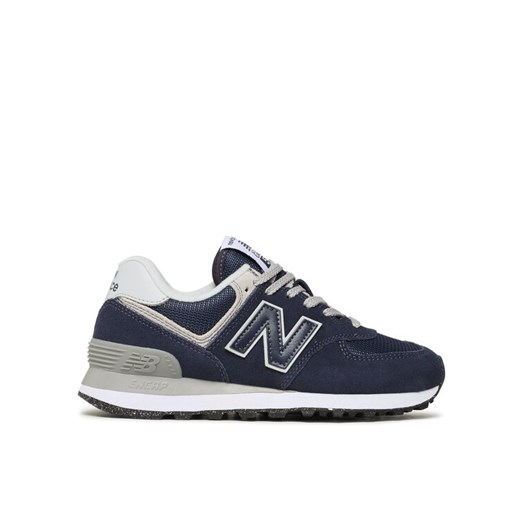 Sneakersy New Balance WL574EVN Granatowy ze sklepu eobuwie.pl w kategorii Buty sportowe damskie - zdjęcie 182040879