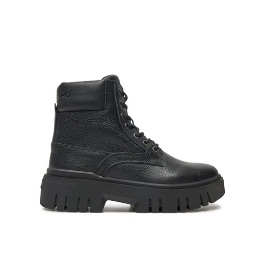 Botki Björn Borg H300 Hiker Mid BJ232066BW Czarny ze sklepu eobuwie.pl w kategorii Botki - zdjęcie 182040905