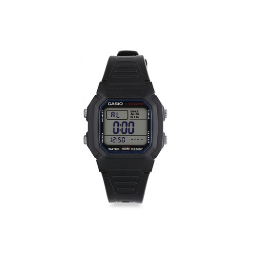 Zegarek Casio W-800H-1AVEF Czarny ze sklepu eobuwie.pl w kategorii Zegarki - zdjęcie 182041027