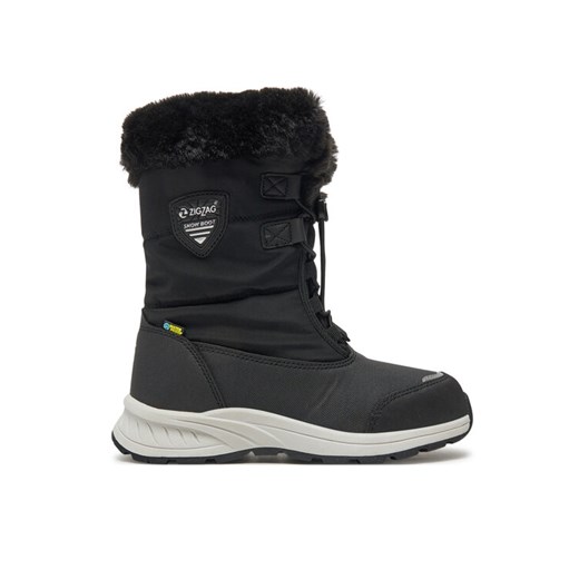 Śniegowce ZigZag Wesend Kids Boot WP V2 Z244389 Czarny ze sklepu eobuwie.pl w kategorii Buty zimowe dziecięce - zdjęcie 182041076