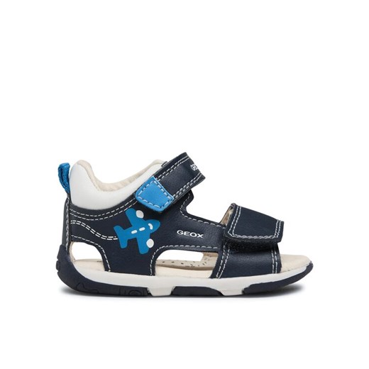 Sandały Geox B Sandal Tapuz Boy B150XB000BCC0693 Granatowy ze sklepu eobuwie.pl w kategorii Buciki niemowlęce - zdjęcie 182041099
