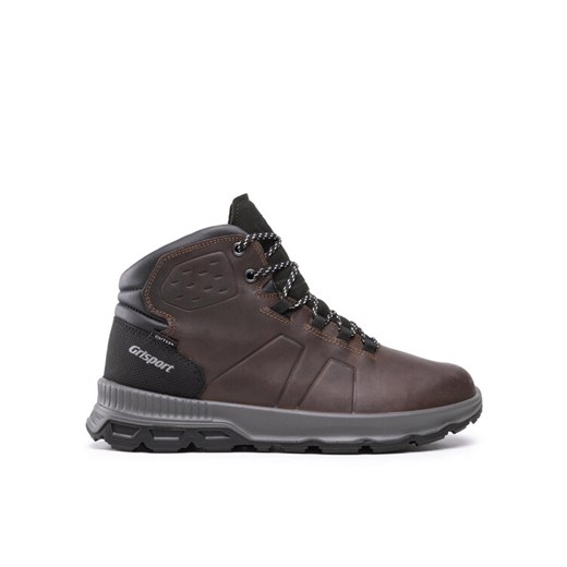 Trekkingi Grisport 14803T42G Brązowy ze sklepu eobuwie.pl w kategorii Buty zimowe męskie - zdjęcie 182041205