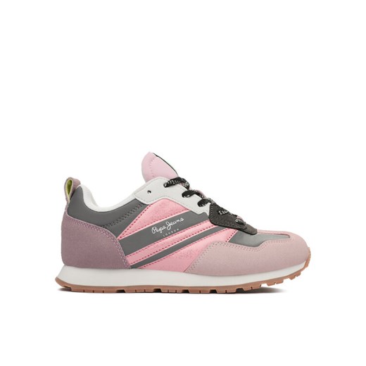 Sneakersy Pepe Jeans PGS30582 Szary ze sklepu eobuwie.pl w kategorii Buty sportowe dziecięce - zdjęcie 182041275