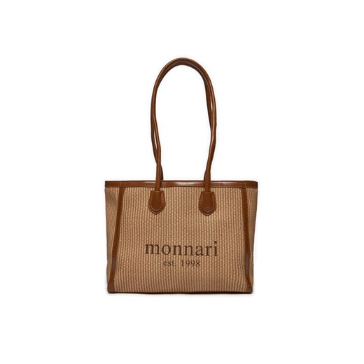 Torebka Monnari BAG0380-017 Beżowy ze sklepu eobuwie.pl w kategorii Torby Shopper bag - zdjęcie 182041305