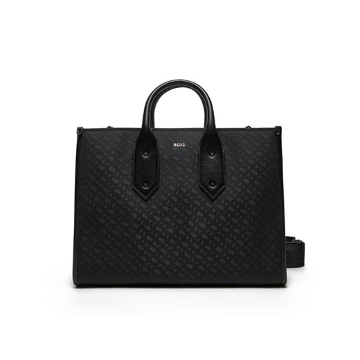 Torebka BOSS Sandy 50535980 Czarny ze sklepu eobuwie.pl w kategorii Torby Shopper bag - zdjęcie 182041368