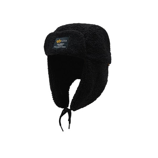 Czapka Alpha Industries Alpha Teddy Hat 108903 Czarny ze sklepu eobuwie.pl w kategorii Czapki zimowe męskie - zdjęcie 182041426