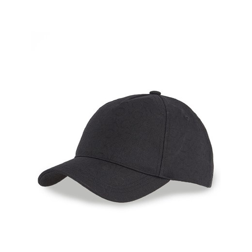 Czapka z daszkiem Calvin Klein Monogram Jacquard Cap K60K612871 Czarny ze sklepu eobuwie.pl w kategorii Czapki z daszkiem damskie - zdjęcie 182041476