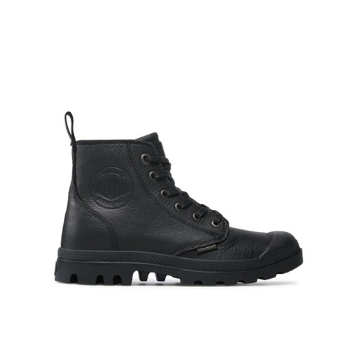 Trapery Palladium Pampa Zip Lth Ess 76888-008-M Czarny ze sklepu eobuwie.pl w kategorii Workery damskie - zdjęcie 182041565