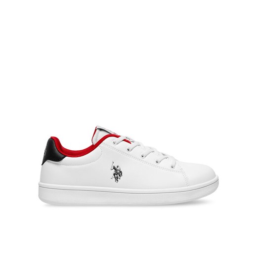 Sneakersy U.S. Polo Assn. TRACE001 Biały ze sklepu eobuwie.pl w kategorii Buty sportowe dziecięce - zdjęcie 182041657