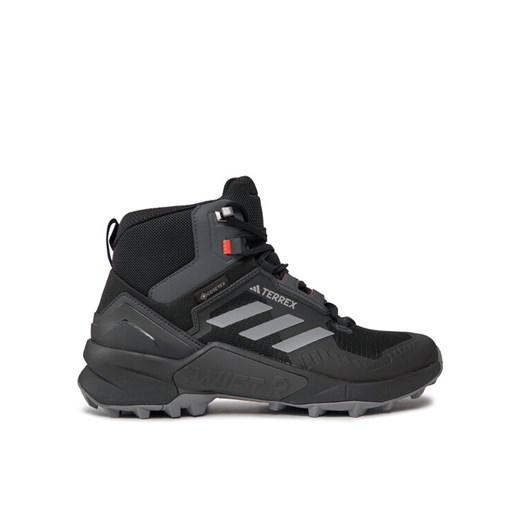 Trekkingi adidas Terrex Swift R3 Mid GORE-TEX Hiking Shoes HR1308 Czarny ze sklepu eobuwie.pl w kategorii Buty sportowe męskie - zdjęcie 182041747