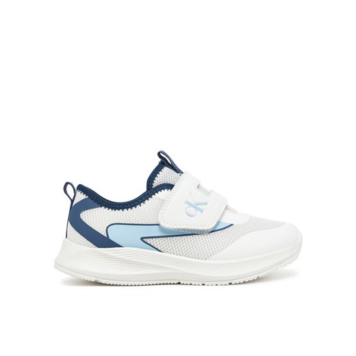 Sneakersy Calvin Klein Jeans Low Cut Velcro V1X9-83001-1697YBIA Biały ze sklepu eobuwie.pl w kategorii Buty sportowe dziecięce - zdjęcie 182041855
