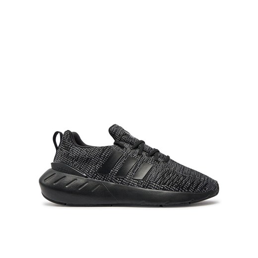 Sneakersy adidas Swift Run 22 J GW8166 Czarny ze sklepu eobuwie.pl w kategorii Buty sportowe dziecięce - zdjęcie 182041895