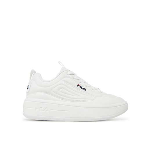 Sneakersy Fila Superbubble  FFW0536 10004 Biały ze sklepu eobuwie.pl w kategorii Buty sportowe damskie - zdjęcie 182042199
