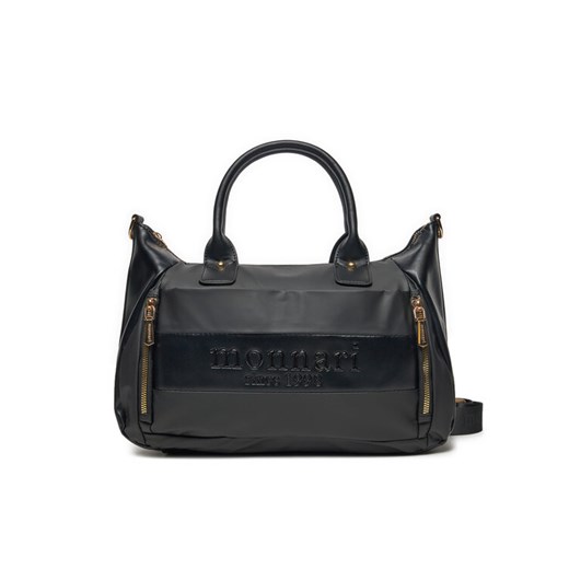 Torebka Monnari TORIMP0-24Z-BAG5840-K020D000-R00 Czarny ze sklepu eobuwie.pl w kategorii Torby Shopper bag - zdjęcie 182042257