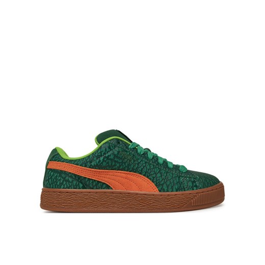 Sneakersy Puma Suede XL TMNT Jr 401427 01 Zielony ze sklepu eobuwie.pl w kategorii Buty sportowe dziecięce - zdjęcie 182042267