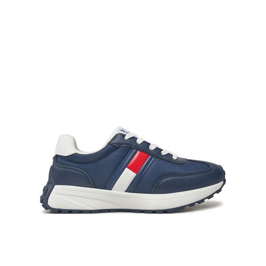Sneakersy Tommy Hilfiger T3X9-33877-1695X007 S Granatowy ze sklepu eobuwie.pl w kategorii Buty sportowe dziecięce - zdjęcie 182042286