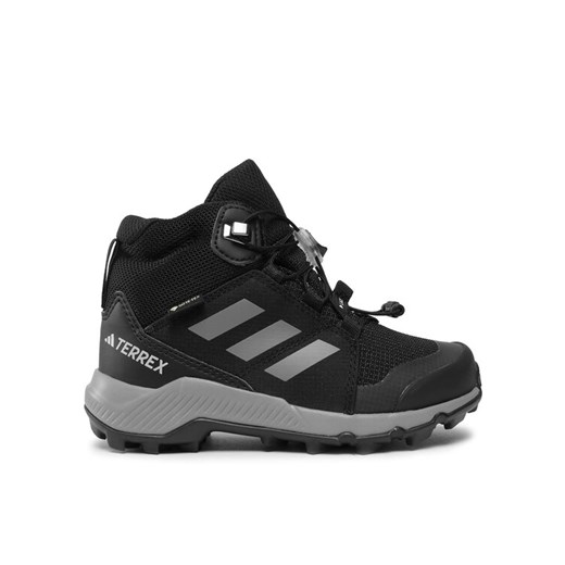 Trekkingi adidas Terrex Mid GORE-TEX Hiking Shoes IF7522 Czarny ze sklepu eobuwie.pl w kategorii Buty trekkingowe dziecięce - zdjęcie 182042379