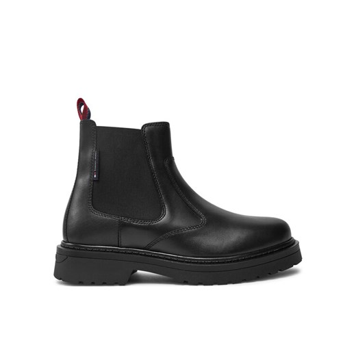 Sztyblety Tommy Jeans EM0EM01469 Czarny ze sklepu eobuwie.pl w kategorii Buty zimowe męskie - zdjęcie 182042395