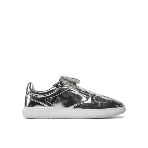 Sneakersy KARL LAGERFELD KL63820 Srebrny ze sklepu eobuwie.pl w kategorii Buty sportowe damskie - zdjęcie 182042398