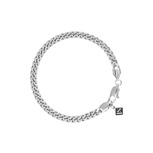 Bransoletka ICED STUFF Curb Cuban Link Białe złoto Iced Stuff 20CM eobuwie.pl