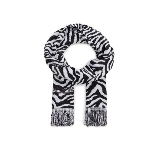 Szalik 2005 Striped Scarf Czarny ze sklepu eobuwie.pl w kategorii Szaliki i chusty damskie - zdjęcie 182042445