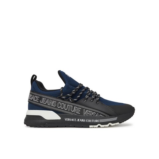 Sneakersy Versace Jeans Couture 78YA3SA3 Granatowy ze sklepu eobuwie.pl w kategorii Buty sportowe męskie - zdjęcie 182042466