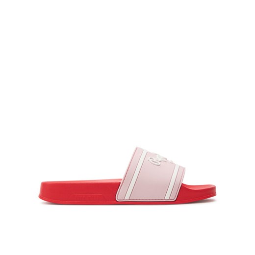 Klapki Pepe Jeans Slider Logo G PGS70061 Różowy ze sklepu eobuwie.pl w kategorii Klapki dziecięce - zdjęcie 182042506